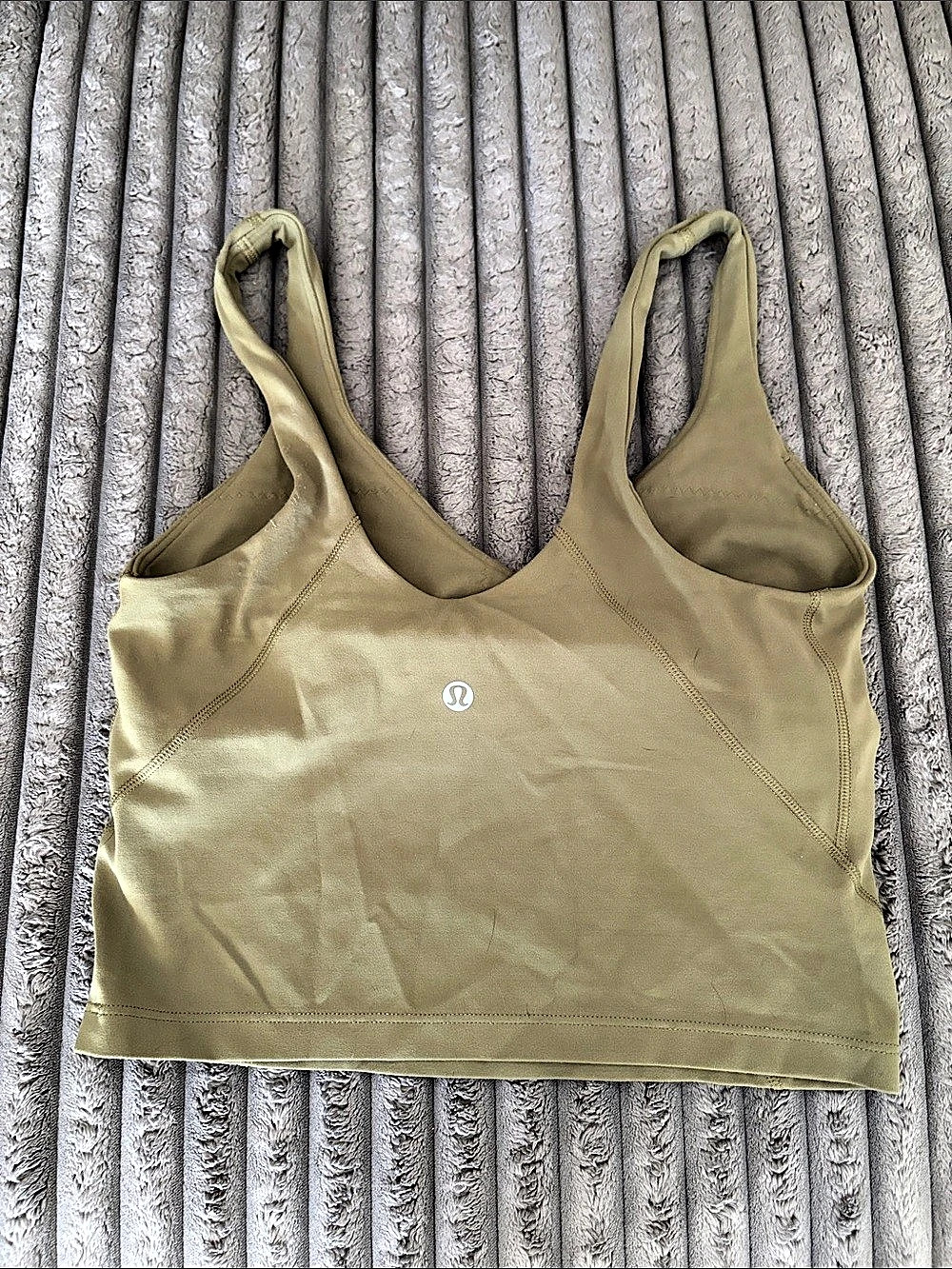 lululemon Align Tank Top Green Sports Bra
